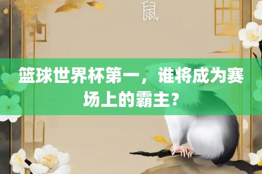 篮球世界杯第一，谁将成为赛场上的霸主？