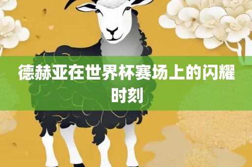 德赫亚在世界杯赛场上的闪耀时刻