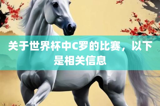 关于世界杯中C罗的比赛，以下是相关信息