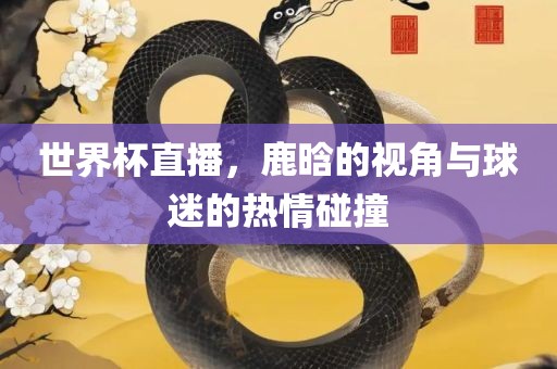 世界杯直播，鹿晗的视角与球迷的热情碰撞