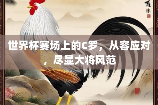 世界杯赛场上的C罗，从容应对，尽显大将风范