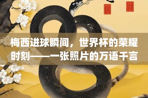梅西进球瞬间，世界杯的荣耀时刻——一张照片的万语千言