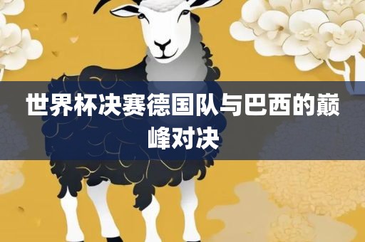 世界杯决赛德国队与巴西的巅峰对决