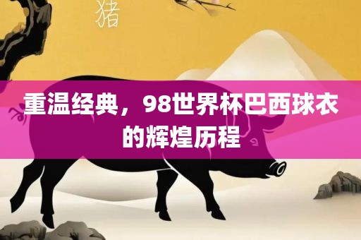重温经典，98世界杯巴西球衣的辉煌历程