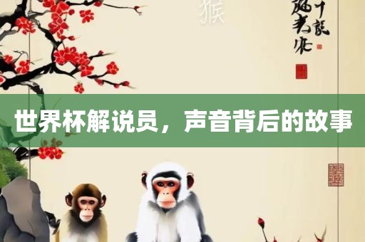 世界杯解说员，声音背后的故事