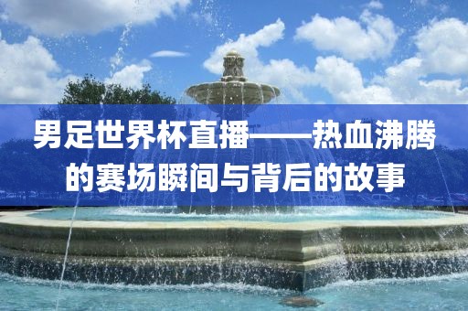 男足世界杯直播——热血沸腾的赛场瞬间与背后的故事