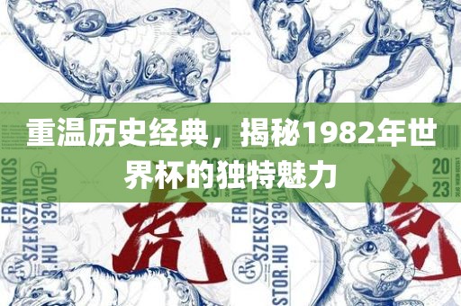 重温历史经典，揭秘1982年世界杯的独特魅力衡水勇创橡塑制品有限公司