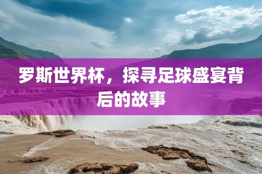 罗斯世界杯，探寻足球盛宴背后的故事衡水勇创橡塑制品有限公司