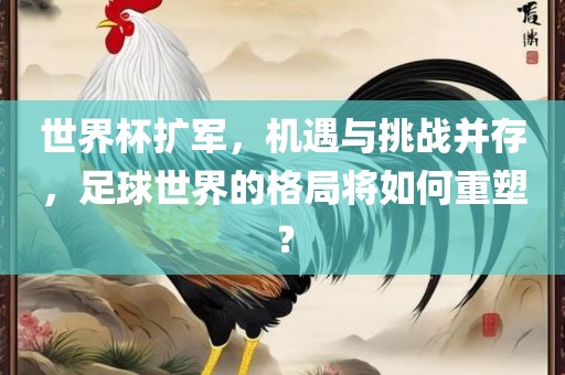 世衡水勇创橡塑制品有限公司界杯扩军，机遇与挑战并存，足球世界的格局将如何重塑？