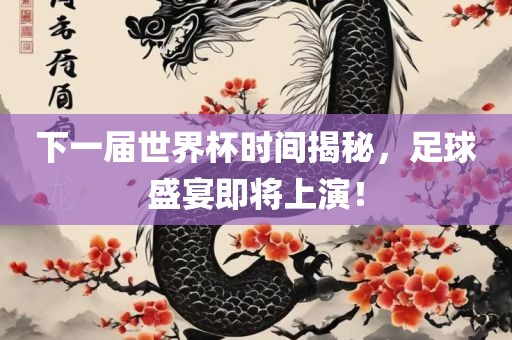 下一届世界杯时间揭秘，足球盛宴即将上演！