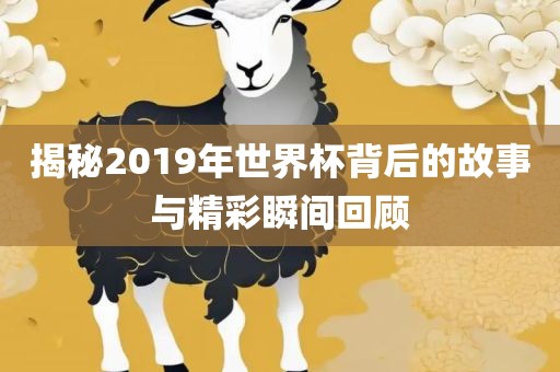 揭秘2019年世界杯背后的故事与精彩瞬间回顾