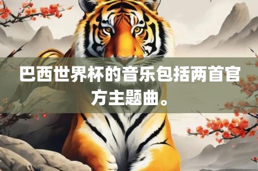 巴西世界杯的音乐包括两首官方主题曲。