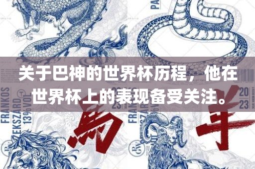 关于巴神的世界杯历程，他在世界杯上的表现备受关注。