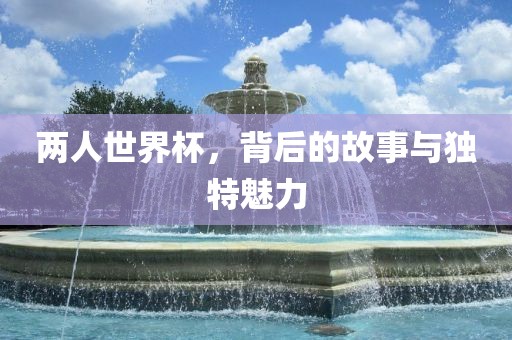 两人世界杯，背后的故事与独特魅力