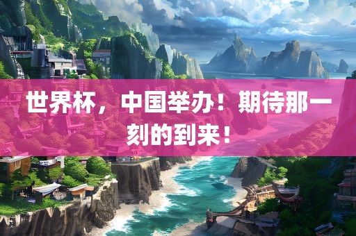 世界杯，中国举办！期待那一刻的到来！