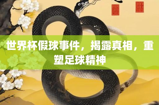 世界杯假球事件，揭露真相，重塑足球精神