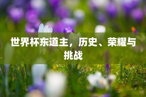 世界杯东道主，历史、荣耀与挑战