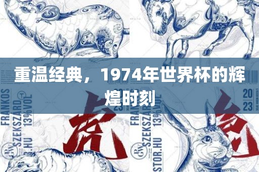 重温经典，1974年世界杯的辉煌时刻
