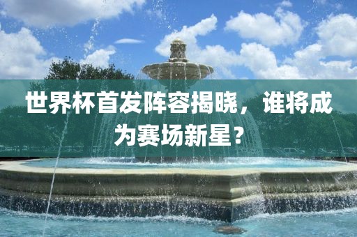世界杯首发阵容揭晓，谁将成为赛场新星？