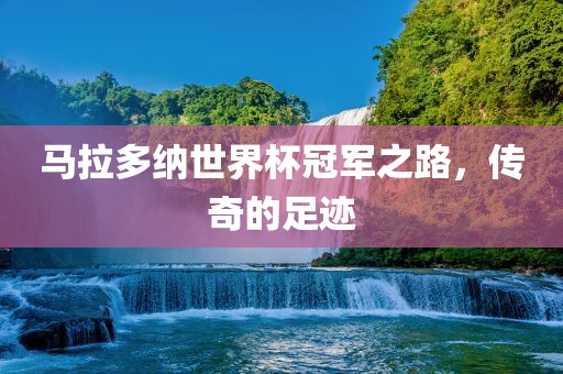 马拉多纳世界杯冠军之路，传奇的足迹
