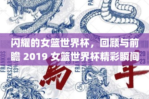 闪耀的女篮世界杯，回顾与前瞻 2019 女篮世界杯精彩瞬间
