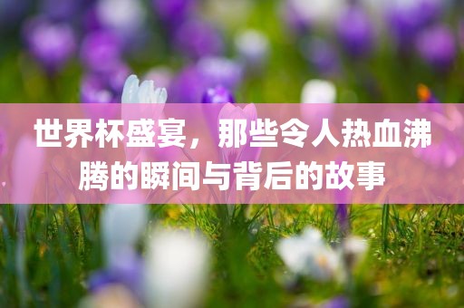 世界杯盛宴，那些令人热血沸腾的瞬间与背后的故事