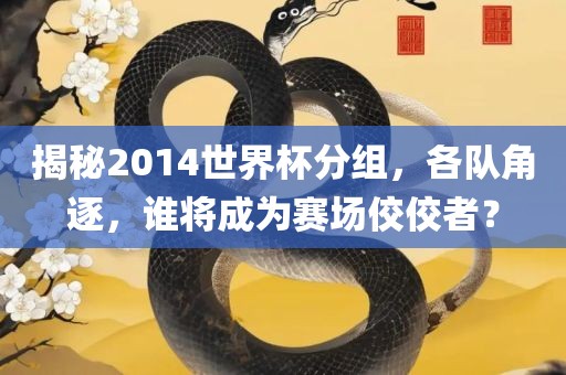 揭秘2014世界杯分组，各队角逐，谁将成为赛场佼佼者？