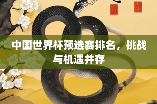 中国世界杯预选赛排名，挑战与机遇并存