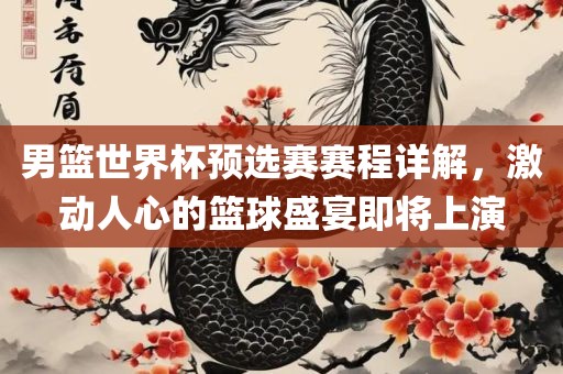 男篮世界杯预选赛赛程详解，激动人心的篮球盛宴即将上演
