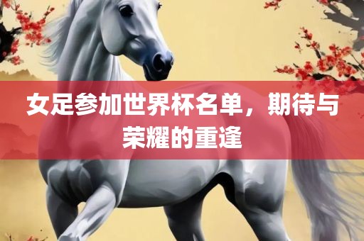 女足参加世界杯名单，期待与荣耀的重逢