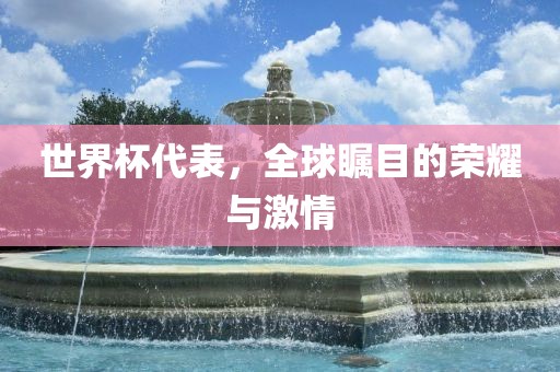 世界杯代表，全球瞩目的荣耀与激情