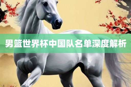 男篮世界杯中国队名单深度解析