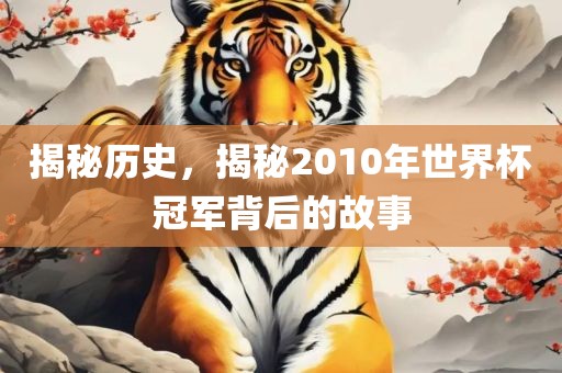 揭秘历史，揭秘2010年世界杯冠军背后的故事
