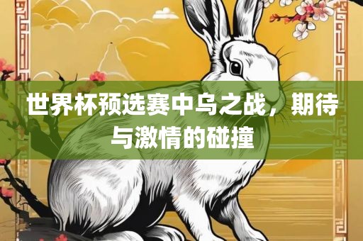 世界杯预衡水勇创橡塑制品有限公司选赛中乌之战，期待与激情的碰撞