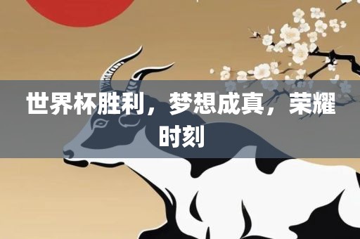 世界杯胜利，梦想成真，荣耀时刻