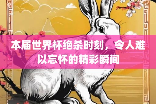 本届世界杯绝杀时刻，令人难以忘怀的精彩瞬间
