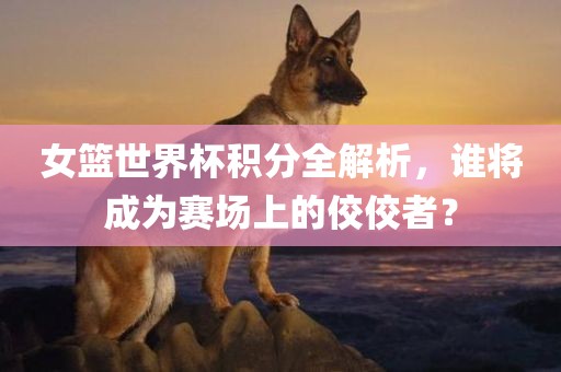 女篮世界杯积分全解析，谁将成为赛场上的佼佼者？