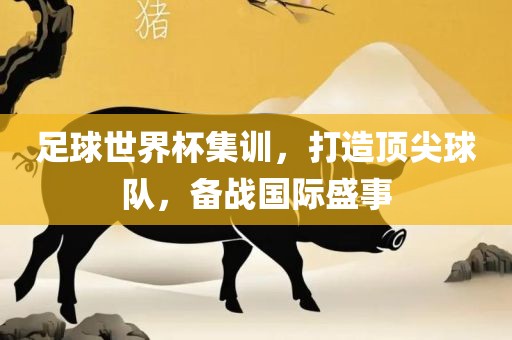 足球世界杯集训，打造顶尖球队，备战国际盛事