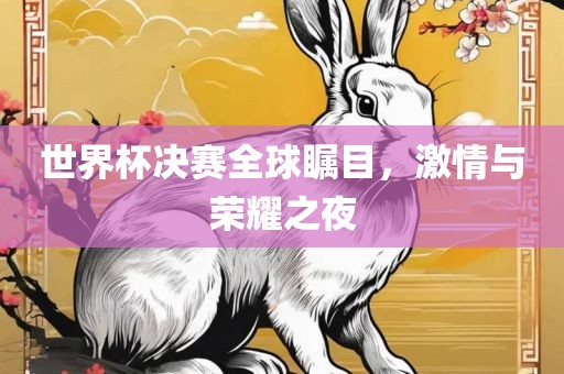 世界杯决赛全球瞩目，激情与荣耀之夜