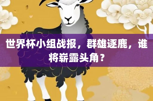 世界杯小组战报，群雄逐鹿，谁将崭露头角？