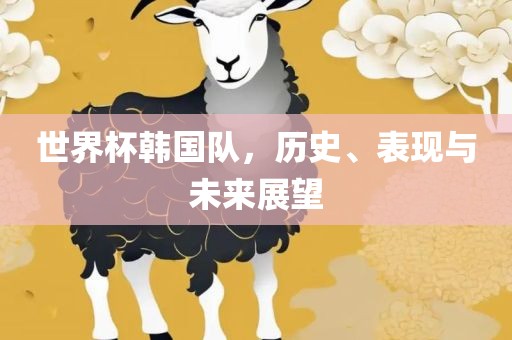 世界杯韩国队，历史、表现与未来展望