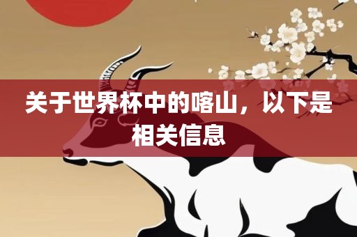 关于世界杯中的喀山，以下是相关信息
