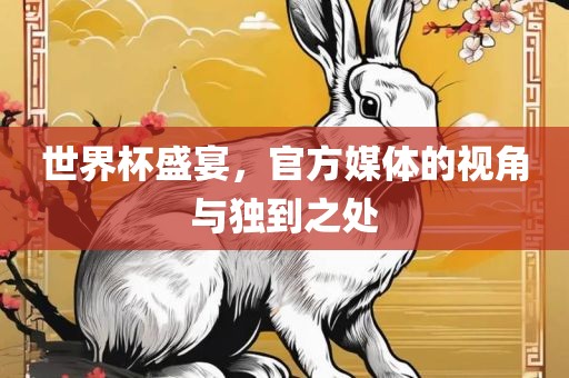 世界杯盛宴，官方媒体的视角与独到之处