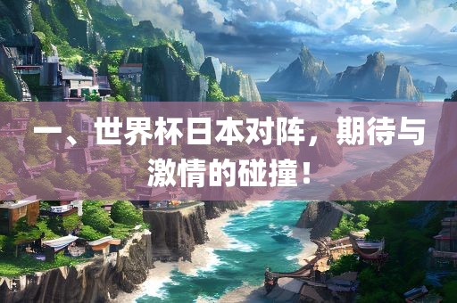 一、世界杯日本对阵，期待与激情的碰撞！
