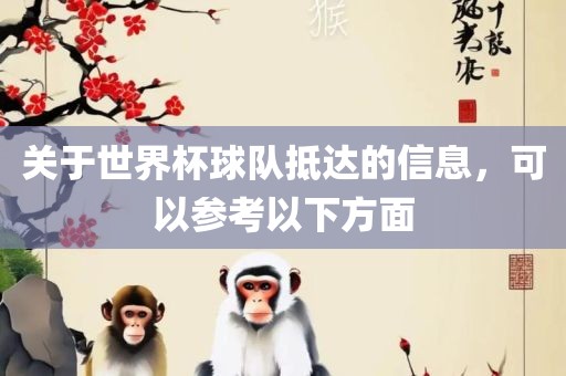 关于世界杯球队抵达的信息，可以参考以下方面