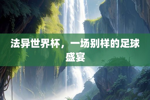 法异世界杯，一场别样的足球盛宴