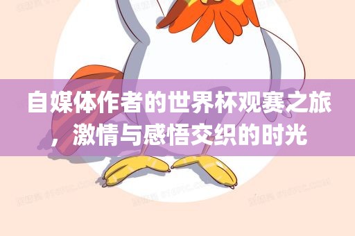 自媒体作者的世界杯观赛之旅，激情与感悟交织的时光