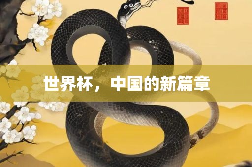 世界杯，中国的新篇章